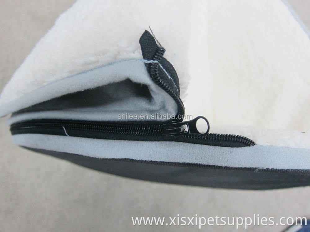 OEM teepee tent style cat cave bed/luxury pet bed/cat cave